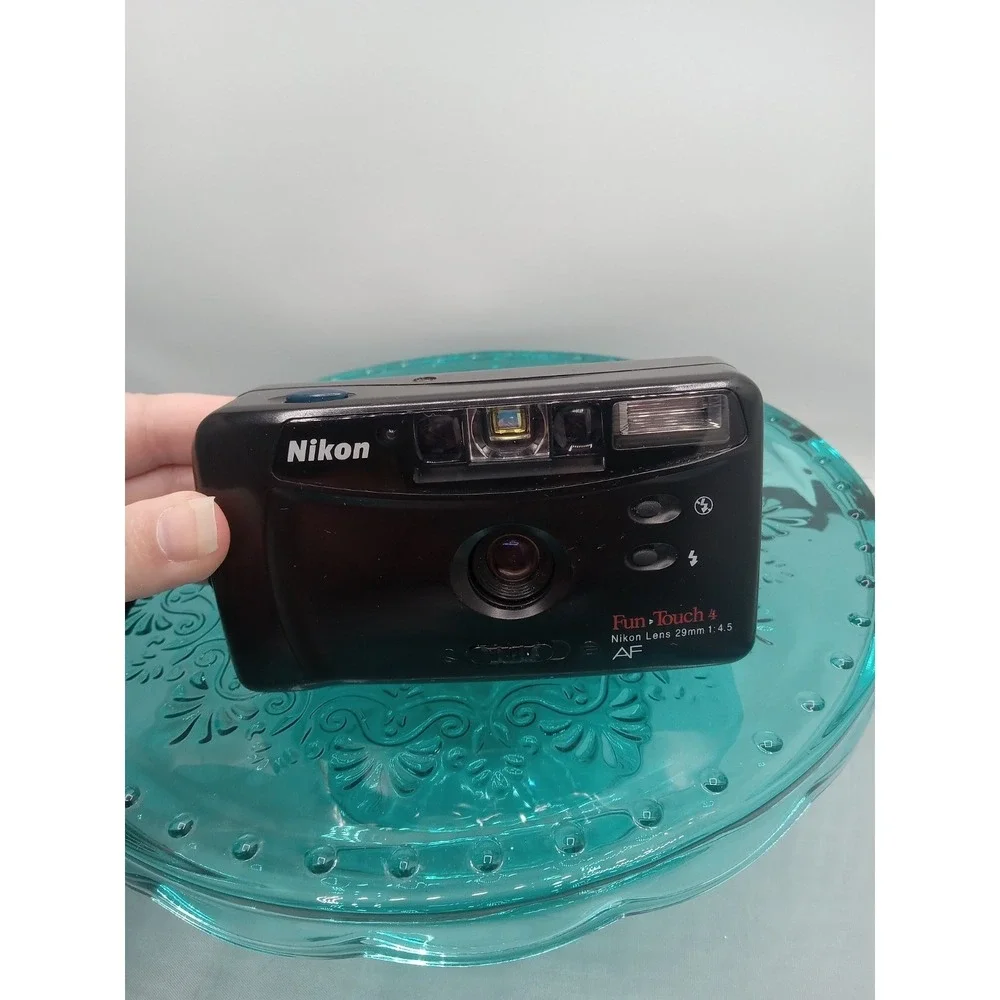 Nikon Fun Touch 4 35mm Film Camera 29mm 1:4.5 Tested